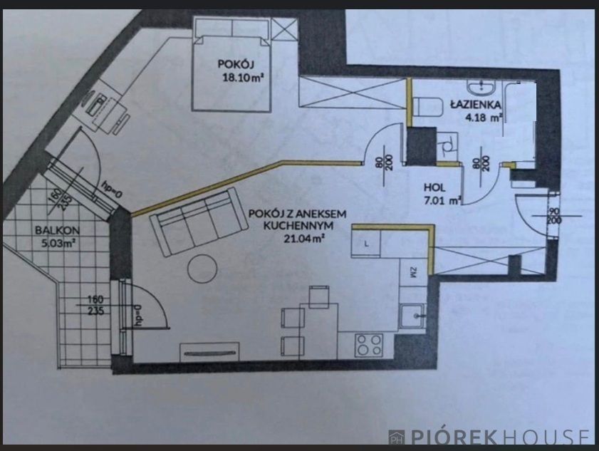 Mieszkanie 2-pokojowe Warszawa Praga-Południe, ul. Żupnicza. Zdjęcie 18