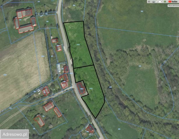 Działka rolno-budowlana Długopole Górne. Zdjęcie 1