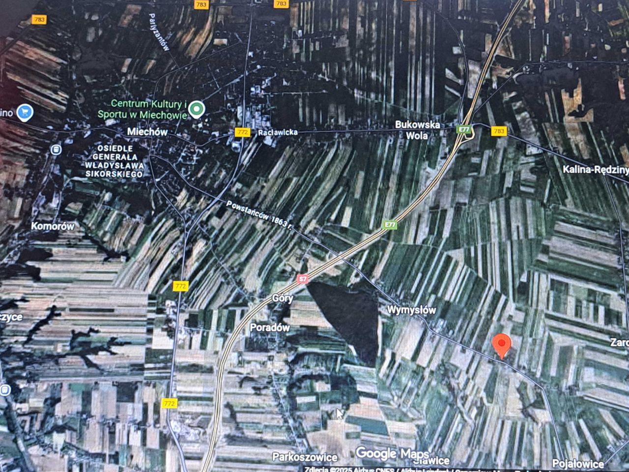 Działka budowlana Wymysłów. Zdjęcie 8