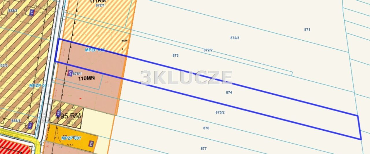Działka rolno-budowlana Kozłówka. Zdjęcie 8