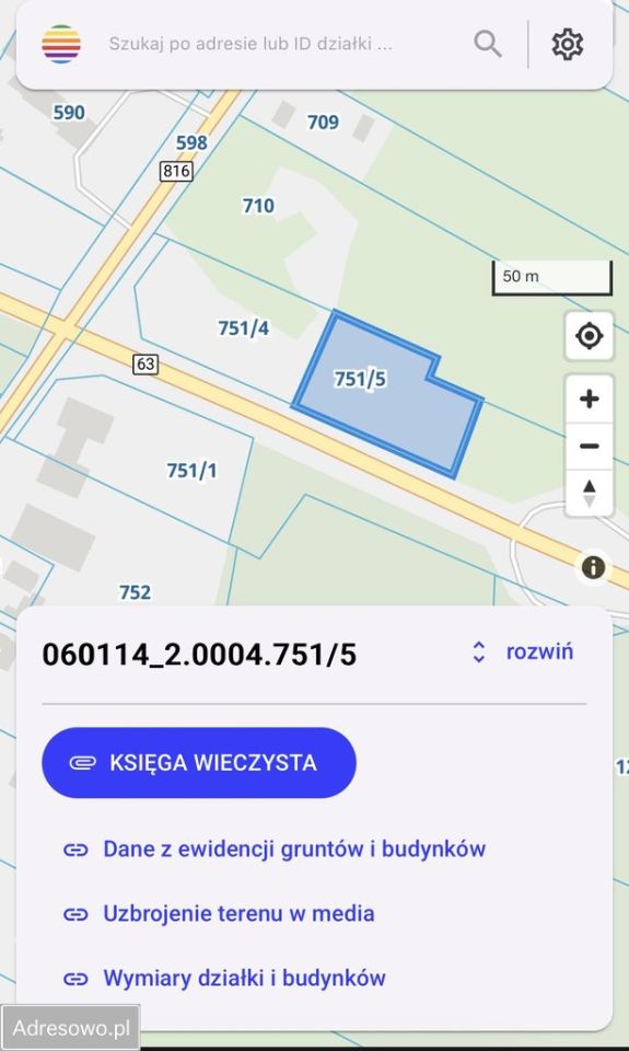 Działka inwestycyjna Liszna. Zdjęcie 5