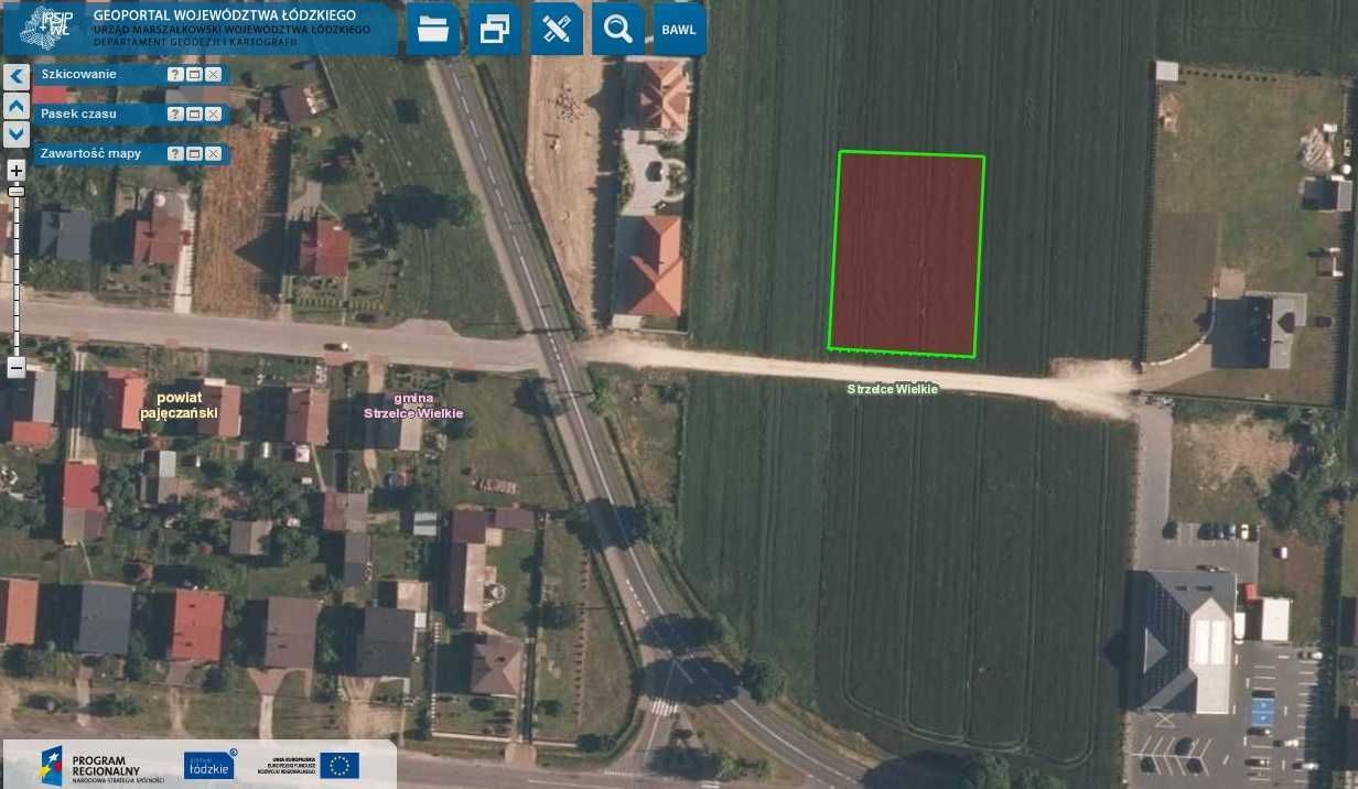 Działka budowlana Strzelce Wielkie, ul. Kalinowa. Zdjęcie 3