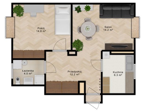 Mieszkanie 2-pokojowe Warszawa Śródmieście, ul. Marszałkowska. Zdjęcie 4