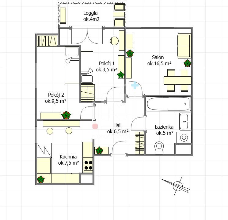 Mieszkanie 3-pokojowe Warszawa, ul. Aleksandra Prystora. Zdjęcie 19