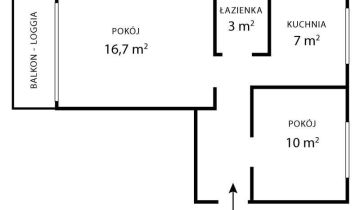 Mieszkanie 2-pokojowe Częstochowa Tysiąclecie, ul. Obrońców Westerplatte