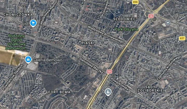 Mieszkanie 4-pokojowe Warszawa Bielany, ul. Literacka