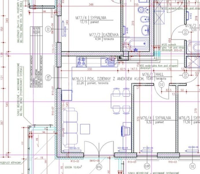 Mieszkanie 3-pokojowe Rzeszów, ul. Architektów. Zdjęcie 15