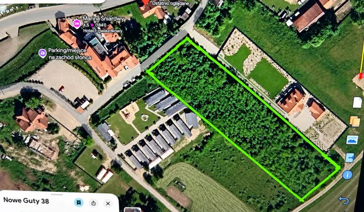 Działka budowlana Nowe Guty