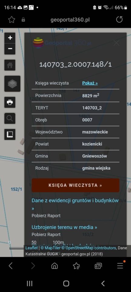 Działka rolna Markowola-Kolonia. Zdjęcie 5