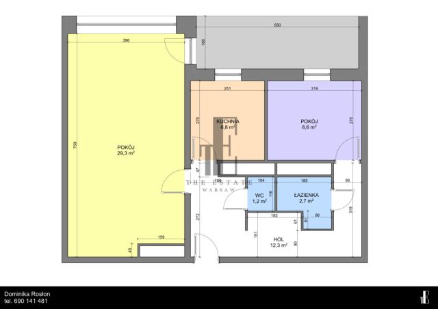 Mieszkanie 2-pokojowe Warszawa Praga, ul. Białostocka. Zdjęcie 7