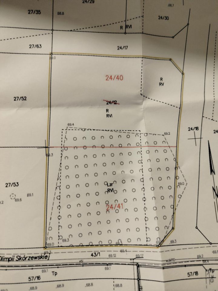 Działka budowlana Olimpin, ul. Olimpii Skórzewskiej