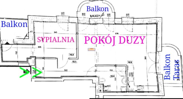 Mieszkanie 2-pokojowe Kraków Zwierzyniec, ul. Piotra Borowego. Zdjęcie 15