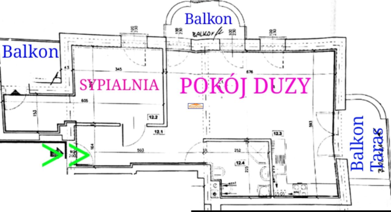 Mieszkanie 2-pokojowe Kraków Zwierzyniec, ul. Piotra Borowego. Zdjęcie 15