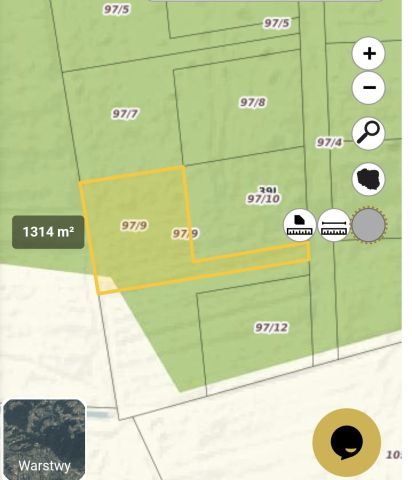 Działka budowlana Rogóźnia. Zdjęcie 3