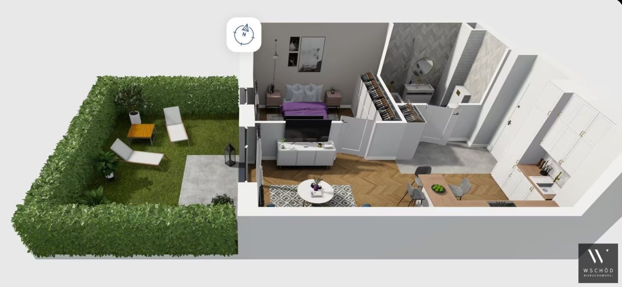 Mieszkanie 2-pokojowe Kraków Prądnik Biały. Zdjęcie 3