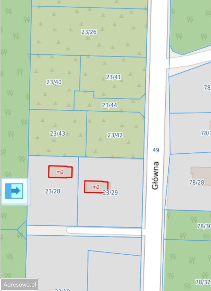 Działka budowlana Krupia Wólka, ul. Główna. Zdjęcie 4