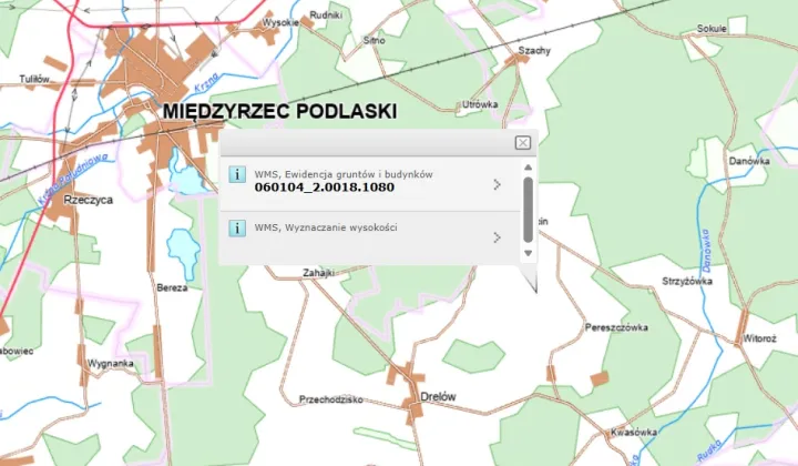 Działka rolna Żerocin