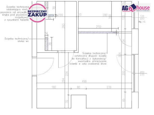 Mieszkanie 2-pokojowe Gdańsk Letnica, ul. Letnicka. Zdjęcie 12