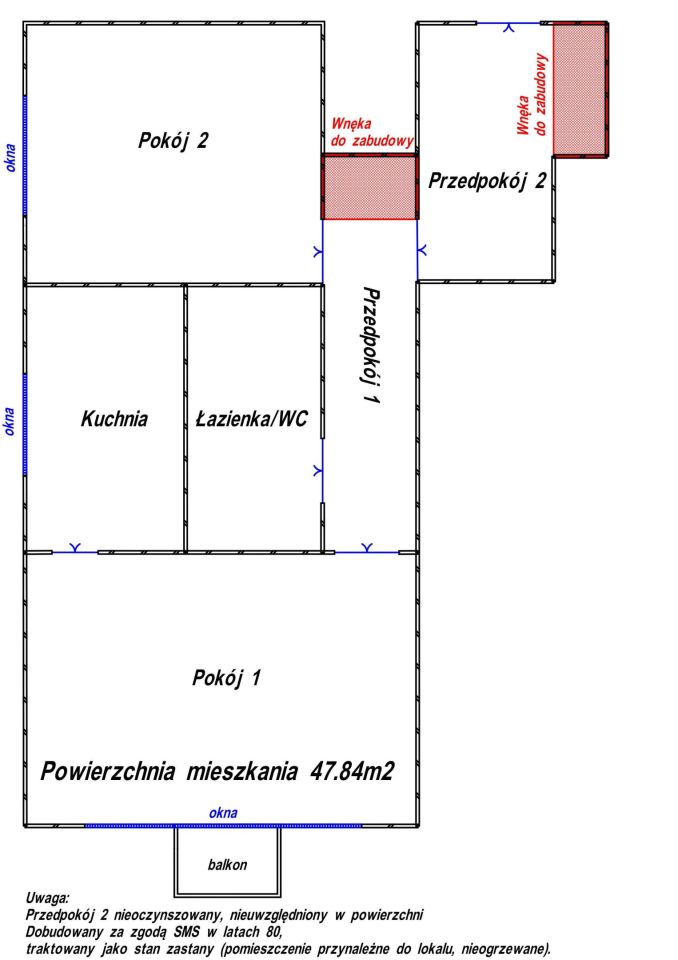 Mieszkanie 2-pokojowe Siemianowice Śląskie Centrum, ul. Komuny Paryskiej. Zdjęcie 8