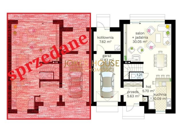 bliźniak, 4 pokoje Rzeszów, ul. Krakowska. Zdjęcie 5