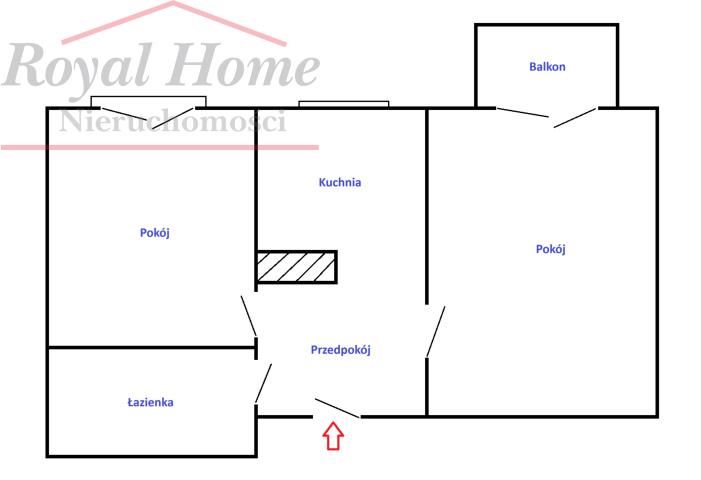 Mieszkanie 2-pokojowe Wrocław Krzyki, ul. gen. Kazimierza Pułaskiego. Zdjęcie 14