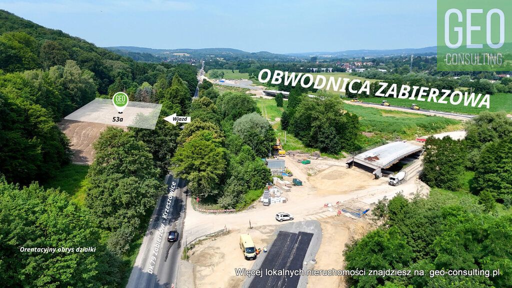 Działka inwestycyjna Rudawa, ul. Krakowska. Zdjęcie 3