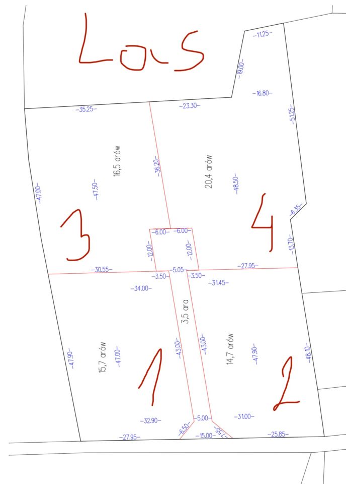 Działka budowlana Przedbórz