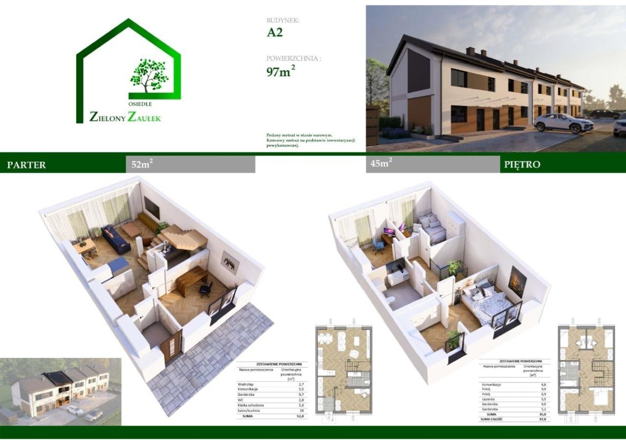 dom szeregowy, 6 pokoi Tarnów Klikowa, ul. Spacerowa. Zdjęcie 4