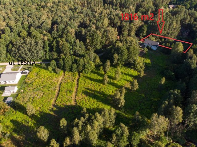 Działka budowlana Dąbrówka Wielka, ul. Leśna. Zdjęcie 1