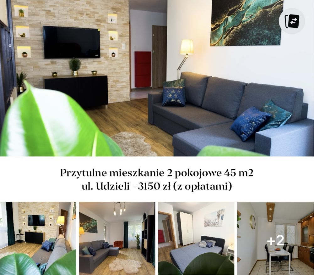 Mieszkanie 2-pokojowe Wrocław Fabryczna, ul. Seweryna Udzieli. Zdjęcie 3