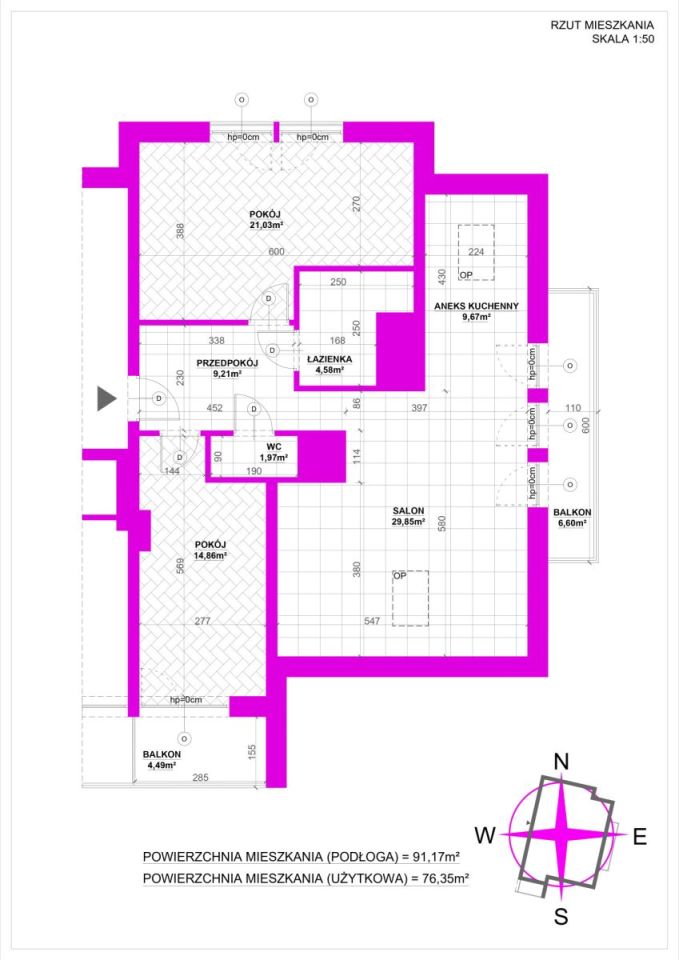 Mieszkanie 3-pokojowe Wieliczka, ul. Zbożowa. Zdjęcie 21