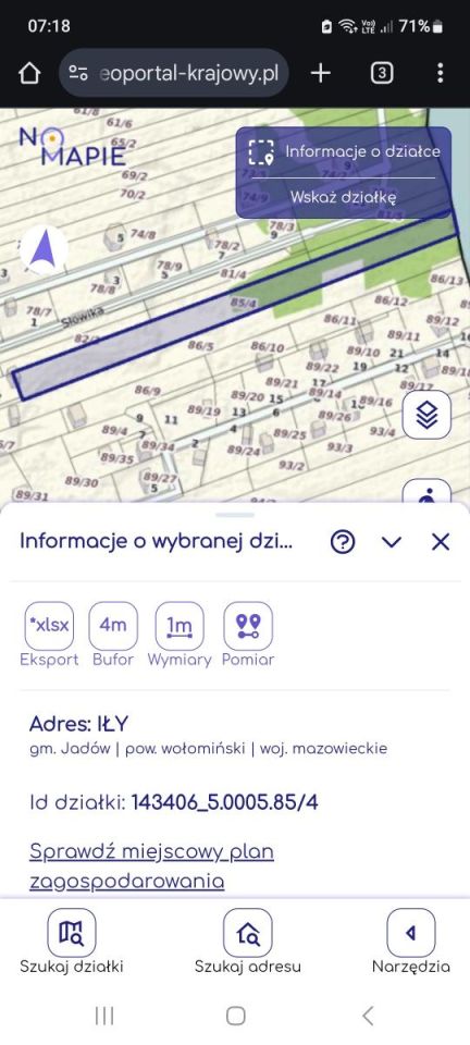 Działka rekreacyjna Iły. Zdjęcie 4