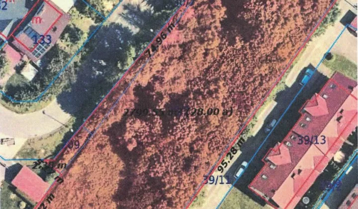 Działka inwestycyjna Nowy Sącz, ul. Grunwaldzka