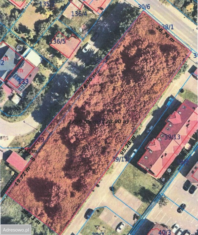 Działka inwestycyjna Nowy Sącz, ul. Grunwaldzka. Zdjęcie 1