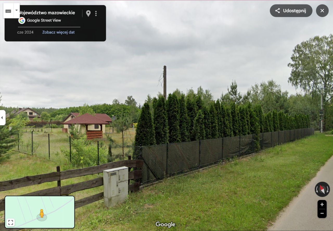Działka rolno-budowlana Wólka Szczawińska