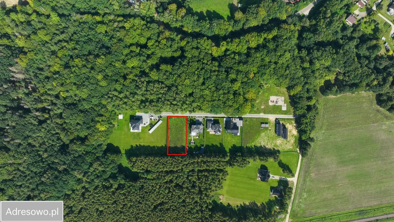 Działka budowlana Strzelinko. Zdjęcie 4