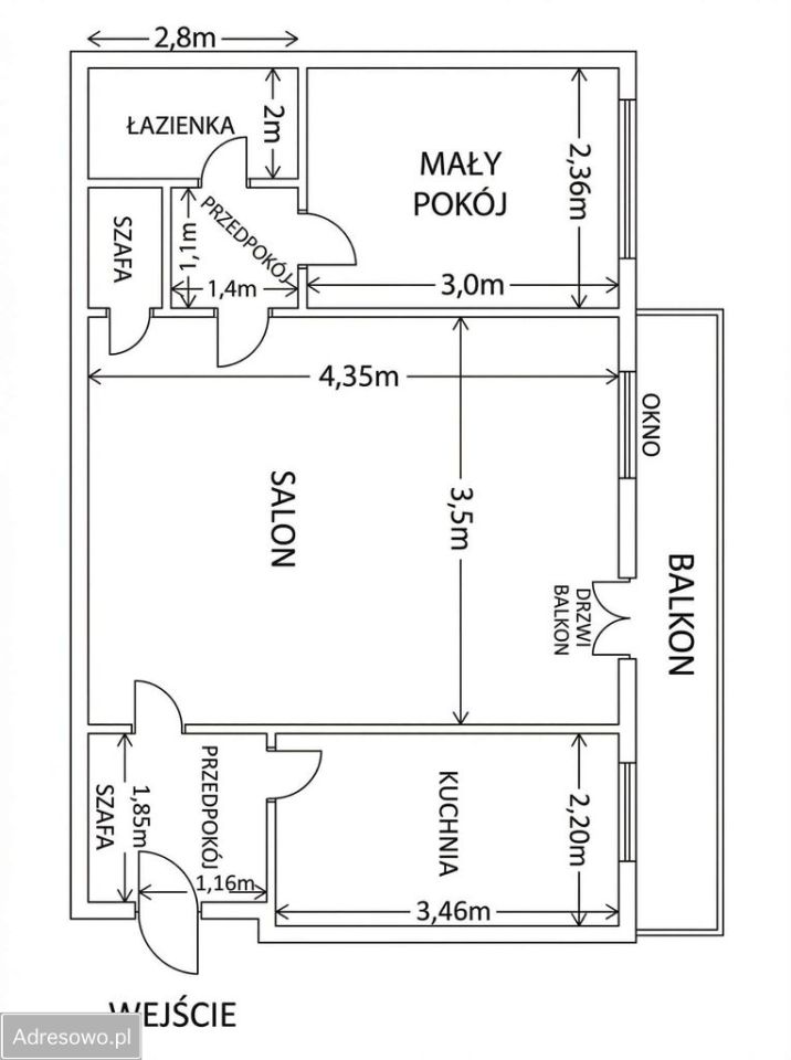 Mieszkanie 2-pokojowe Warszawa Wola, ul. Monte Cassino. Zdjęcie 11