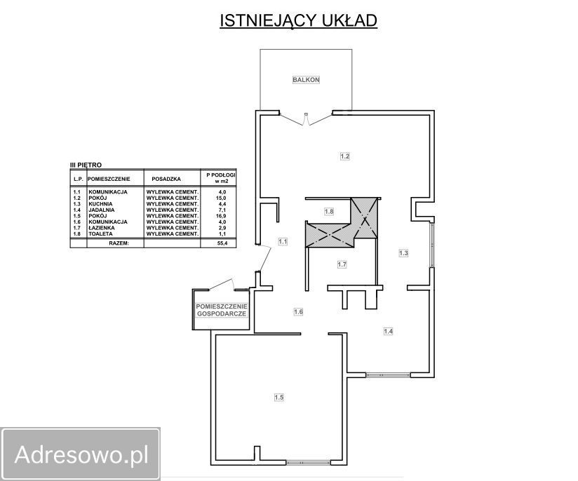 Mieszkanie 2-pokojowe Mysłowice Janów Miejski, ul. Fryderyka Chopina. Zdjęcie 8