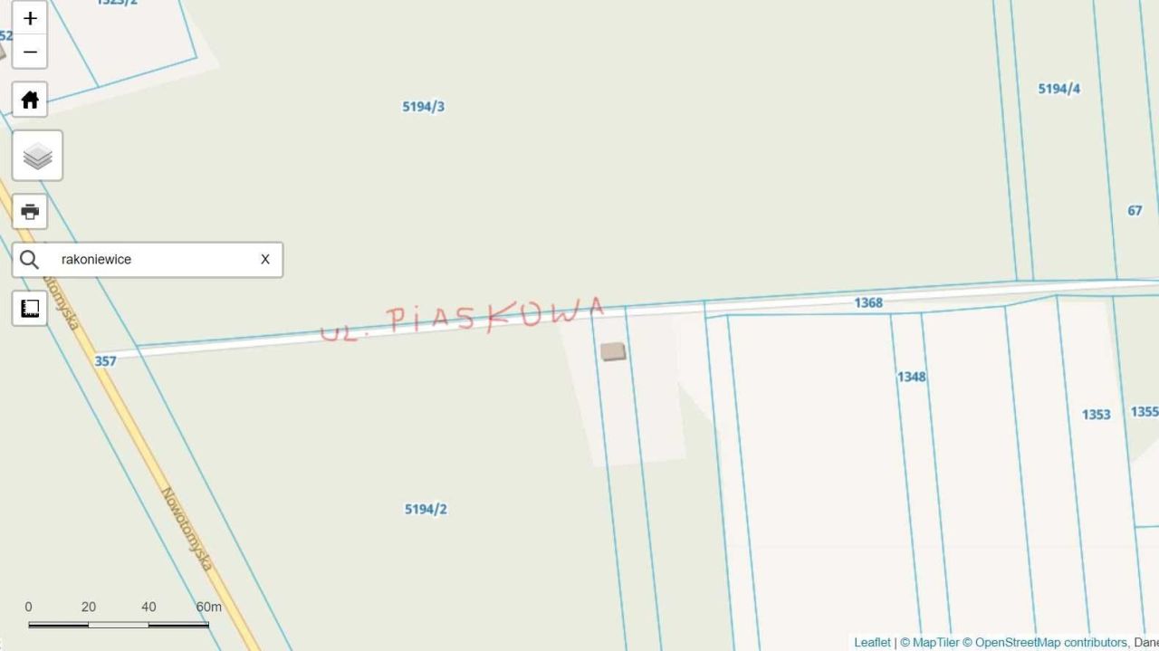 Działka budowlana Jabłonna, ul. Piaskowa. Zdjęcie 3