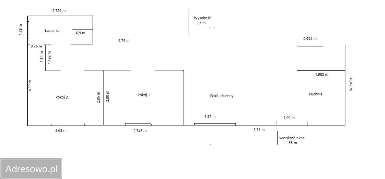 Mieszkanie 3-pokojowe Hoczew. Zdjęcie 7