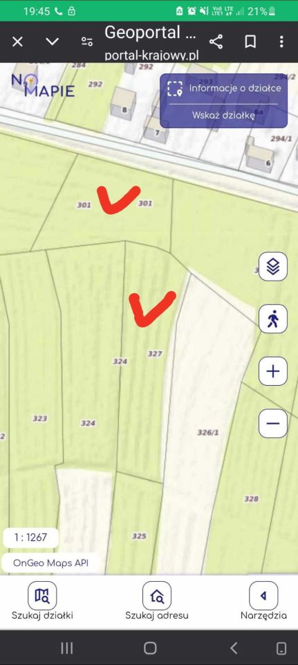 Działka budowlana Brzezie. Zdjęcie 3