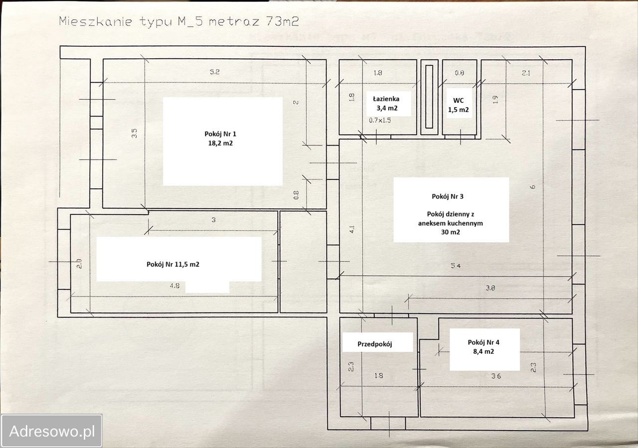 Mieszkanie 4-pokojowe Zabrze Zaborze, ul. ks. Doktora Antoniego Korczoka. Zdjęcie 1