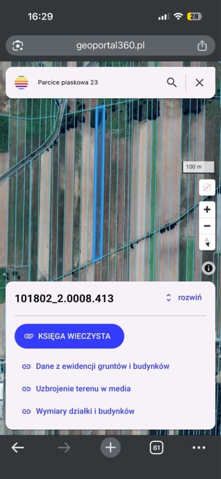 Działka rolna Parcice. Zdjęcie 8