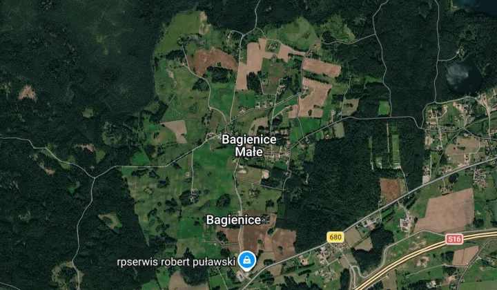 Działka siedliskowa Bagienice Małe