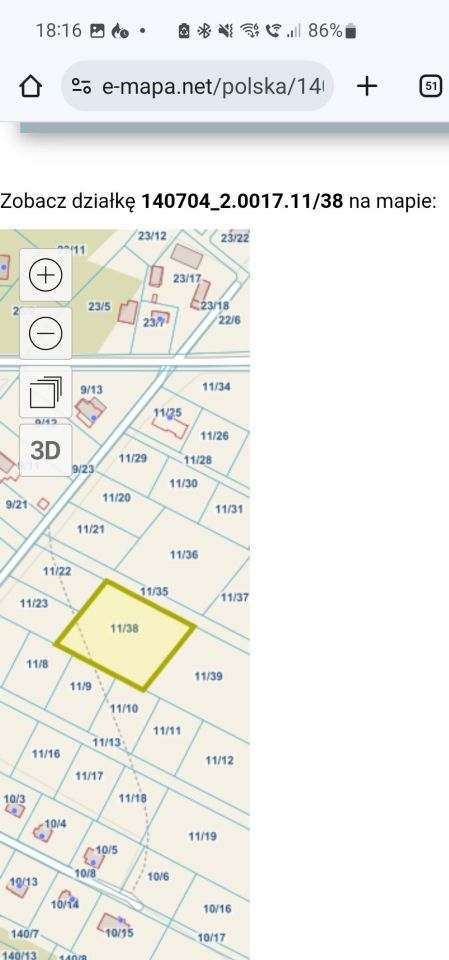 Działka rolno-budowlana Kępa Niemojewska. Zdjęcie 2