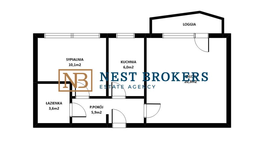 Mieszkanie 2-pokojowe Kraków Prądnik Biały, ul. Turystyczna. Zdjęcie 6
