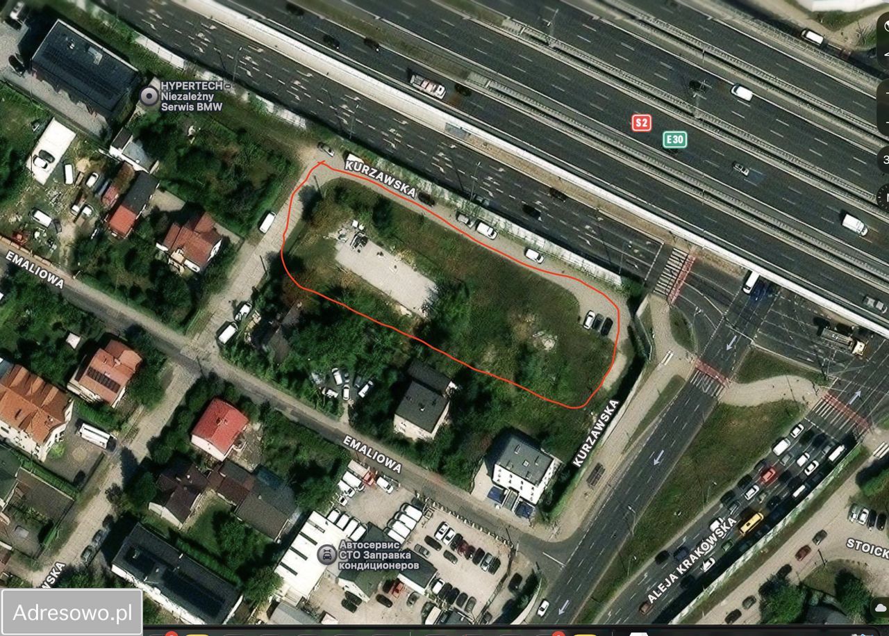 Działka budowlana Warszawa Włochy, al. Krakowska. Zdjęcie 1