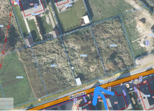 Działka budowlana Siekierki Wielkie, ul. Miodowa. Zdjęcie 1
