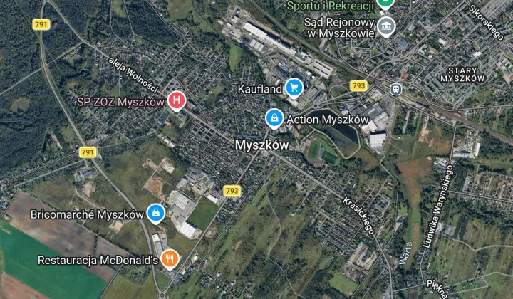 Mieszkanie 2-pokojowe Myszków Mijaczów, wolnosci