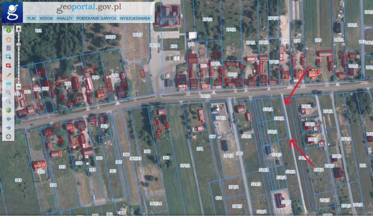 Działka budowlana Kozły. Zdjęcie 4